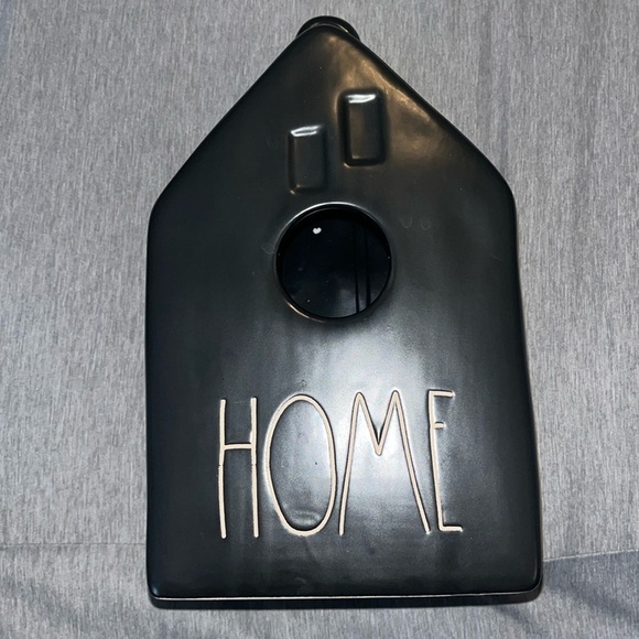 Rae Dunn Other - Rae Dunn Bird House Home Black Artisan Collection by Magenta 9" Tall